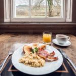 Bacon breakfast at Trebinshun House school