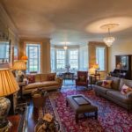 Drawing room at Trebinshun House school