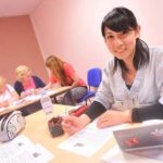Uno studente della scuola French in Normandy