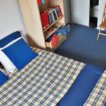 Una stanza da letto del residence per gli studenti Les Estudines Normandie 
