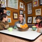 Una famiglia ospitante della scuola Genki di Tokyo