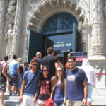 Gli studenti della scuola Converse al Museum of Man
