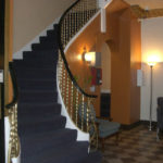 Il corridoio dello Sheldon Hotel a San Francisco