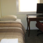 Una camera singola dello Sheldon Hotel a San Francisco