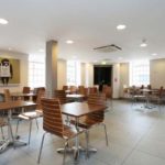 La sala da pranzo dell'Hotel Britannia Study 