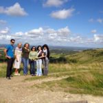 Gli studenti della ELC di Brighton in visita a Devil's Dyke