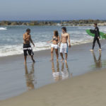Gli studenti della ELC Los Angeles a Venice Beach