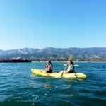 Gli studenti della scuola ELC Santa Barbara vanno in canoa