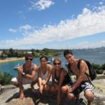 Gli studenti della scuola ELC di Sydney in un escursione