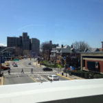 Una vista su Jersey City dalla FLS International New York