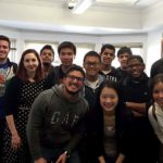 Foto di gruppo degli studenti della NESE di Boston