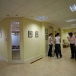 Il corridoio della scuola GCI