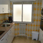 La cucina di un appartamento condiviso della scuola Colegio de España