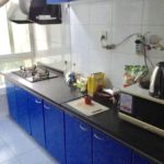 Kitchen of a Hutong Beijing school shared apartment