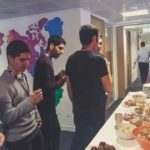 New College Group Manchester school students have an international food party