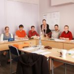 Institut Linguistique Adenet school students in the classroom