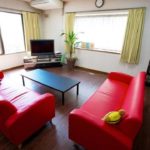 Living room of the Genki Tokyo student residence