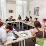 France Langue Bordeaux school  students in the classroom