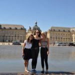 France Langue Bordeaux students on a tour of Bordeaux