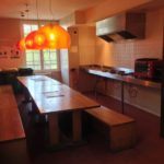 Dining room of the Cité Universitiare summer student residence