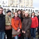 Gli studenti della scuola Colón Language Center visitano il comune di Amburgo