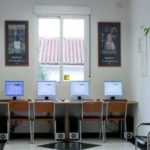 La sala computer della scuola Eureka