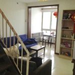 Living room of a Hutong Beijing school shared apartment