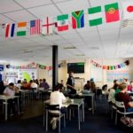 International House Newcastle school cafeteria
