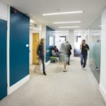 London School of English Westcroft Square school hallway
