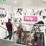 New College Group school stairway