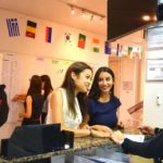 Institut Linguistique Adenet school reception area