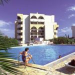 A pool of an ILA aparthotel