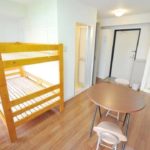 Bedroom of the Genki Tokyo school student residence