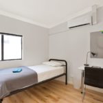 A single bedroom of the Link2 student house