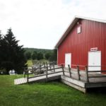 "Big Red," l'edificio per le attività al chiuso del Camp Eagle Hill