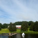 Il lago privato del Camp Eagle Hill