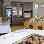 Una delle stanze da pranzo del Juniors Ferrières campus della scuola CERAN