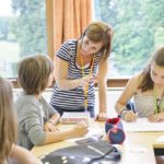 Una classe del Juniors Ferrières campus della scuola CERAN