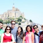 Gli studenti della scuola France Langue Paris in gita a Le Mont Saint Michel