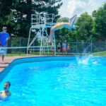 La piscina dell'Altitude Summer Camp