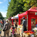 Il Farmers' Market di Alexandra Palace a Muswell Hill, Londra