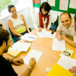 Una classe alla Excel English a Muswell Hill, Londra