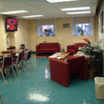 Il salotto per studenti del Fisher College 