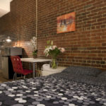 Una stanza per gli studenti nella International Guest House 