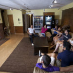 Il Salotto per studenti nella International Guest House 