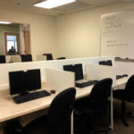 La sala computer della FLS International Boston Commons School 