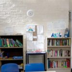 La biblioteca della scuola International House Newcastle