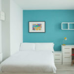 Una camera matrimoniale della student house  St. Michaels Road della LSI Portsmouth 