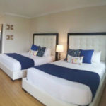 Una camera del Sapphire South Beach Apart-Hotel della scuola Rennert di Miami 