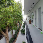 La vista dal Sapphire South Beach Apart-Hotel della scuola Rennert di Miami 